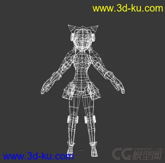 3D打印模型萌妹子的图片