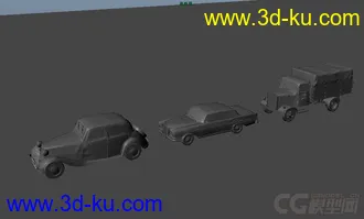 3D打印模型民国远景骑车的图片