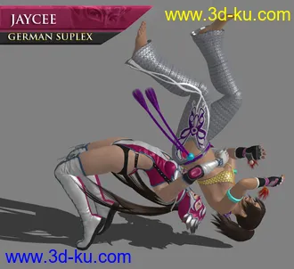 3D打印模型JayCee-German Suplex的图片