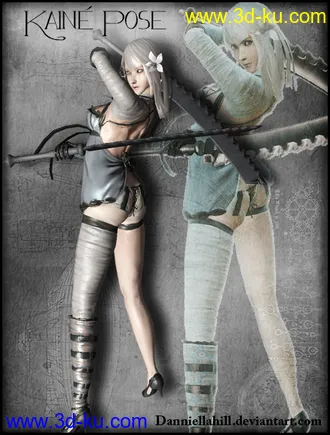 3D打印模型kaine_pose_by_danniellahill-d5olm2q的图片
