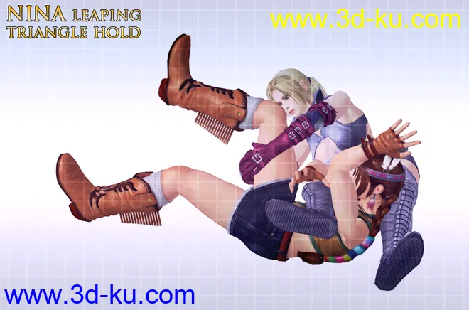 Nina Williams Pose Collection(1_10)模型的图片2