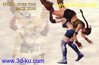 3D打印模型Nina Williams Pose Collection(1_10)的图片