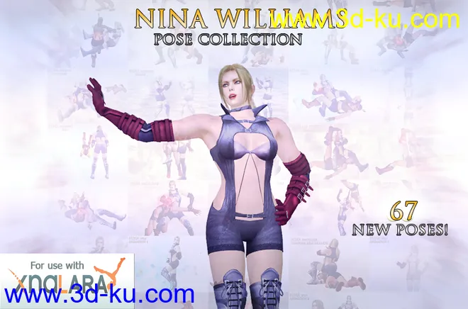 Nina Williams Pose Collection(1_10)模型的图片6