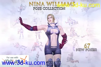 3D打印模型Nina Williams Pose Collection(1_10)的图片