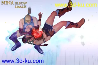 3D打印模型Nina Williams Pose Collection(1_10)的图片