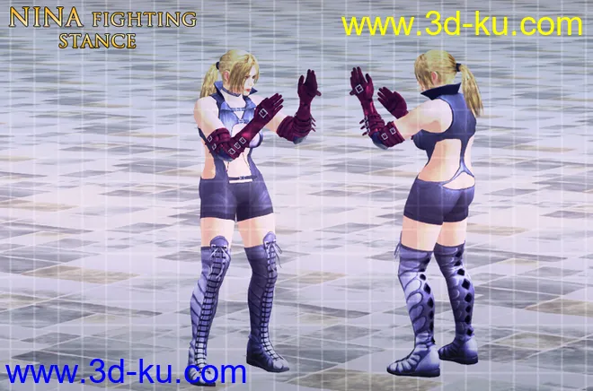 Nina Williams Pose Collection(1_10)模型的图片12