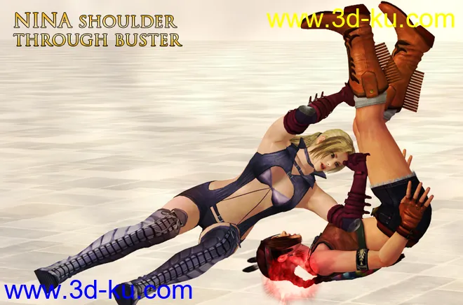 Nina Williams Pose Collection(11_20)模型的图片4