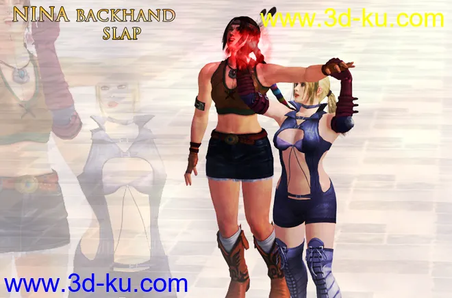 Nina Williams Pose Collection(11_20)模型的图片7