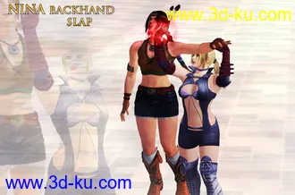 3D打印模型Nina Williams Pose Collection(11_20)的图片