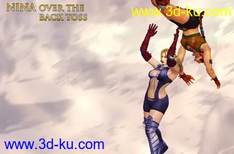 3D打印模型Nina Williams Pose Collection(11_20)的图片