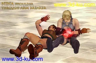 3D打印模型Nina Williams Pose Collection(11_20)的图片