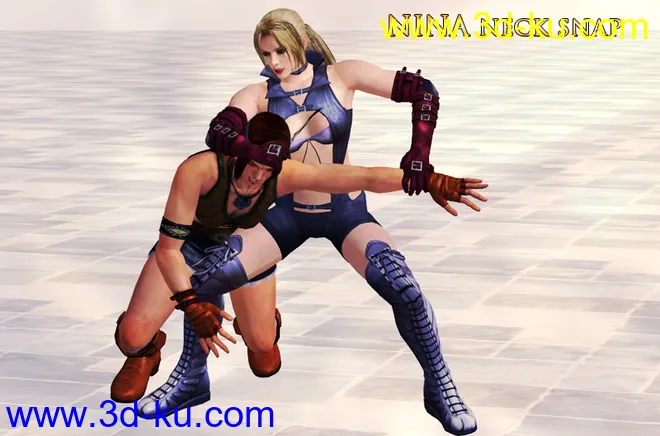 Nina Williams Pose Collection(21_30)模型的图片3