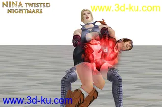 3D打印模型Nina Williams Pose Collection(21_30)的图片