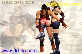 3D打印模型Nina Williams Pose Collection(21_30)的图片