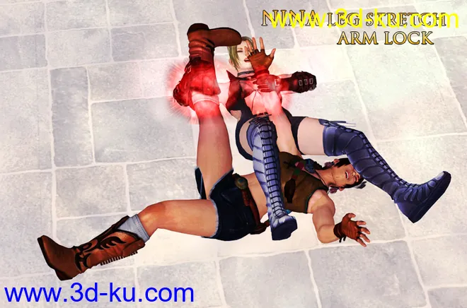 Nina Williams Pose Collection(21_30)模型的图片13