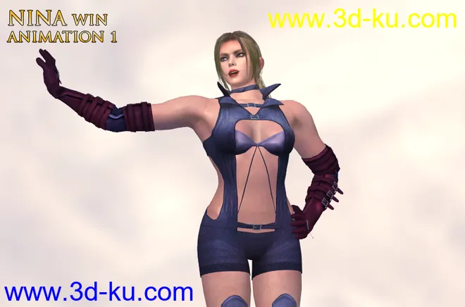 Nina Williams Pose Collection(31_36)模型的图片5