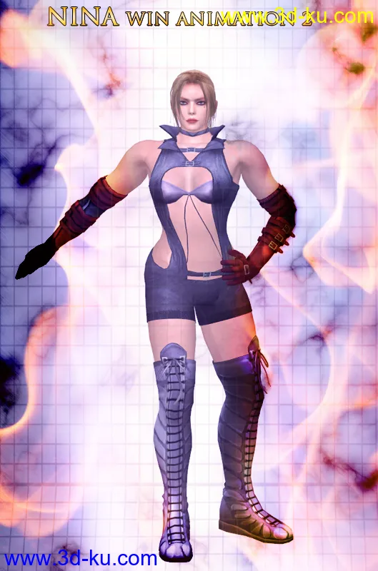 Nina Williams Pose Collection(31_36)模型的图片7