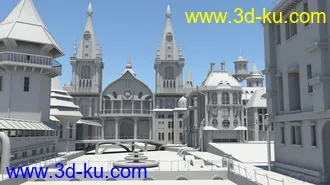 3D打印模型教堂的图片