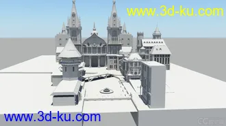 3D打印模型教堂的图片
