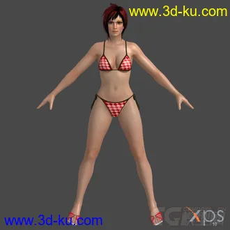 3D打印模型DOA5_Mila_Swimsuit_by_darkblueking的图片