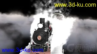 3D打印模型老火车的图片