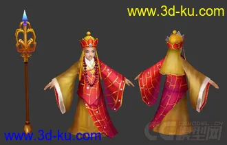 3D打印模型QQ唐僧的图片