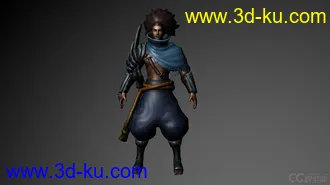 3D打印模型英雄联盟——亚索的图片
