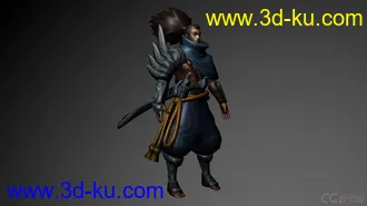 3D打印模型英雄联盟——亚索的图片