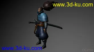 3D打印模型英雄联盟——亚索的图片