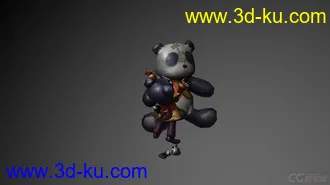 3D打印模型“你见过我的熊猫吗?” 安妮的图片