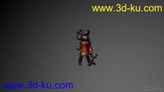 3D打印模型“你见过我的熊猫吗?” 安妮的图片