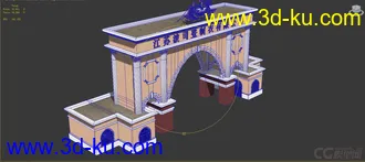 3D打印模型bsd大门的图片