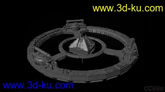 3D打印模型太空站的图片