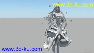 3D打印模型美女妖狐的图片