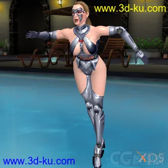 3D打印模型Rumble_Roses_XX_Lady_X_Substance的图片