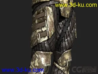 3D打印模型Male - Nanosuit Asia - Crysis 2 character rig with textures的图片