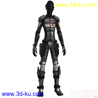 3D打印模型Zer0 Assassin Rig with texures (Maya2013)的图片