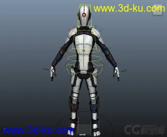 3D打印模型Zer0 Rig with texures (Maya2013)的图片