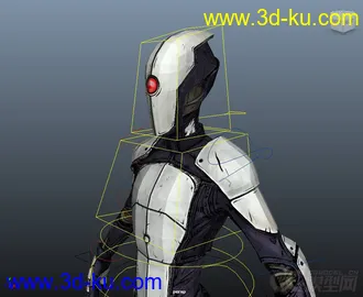 3D打印模型Zer0 Rig with texures (Maya2013)的图片