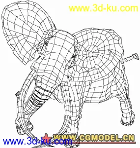 3D打印模型动物合集的图片