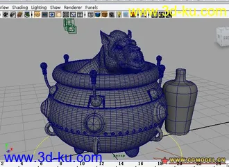 3D打印模型鼎中兽的图片