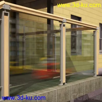 3D打印模型金属栏杆扶手的图片