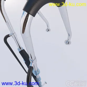 3D打印模型金属泳池扶梯的图片