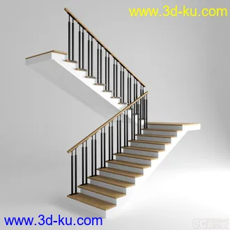 3D打印模型简洁的扶梯的图片