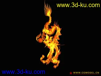 3D打印模型精美中国龙的图片