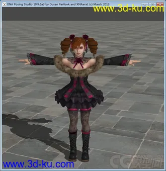 3D打印模型灵魂能力女角色——艾美的图片