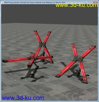 3D打印模型刑架的图片