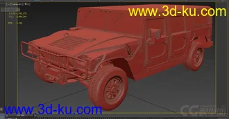 悍马模型 Hummer H1的图片