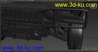 悍马模型 Hummer H1的图片