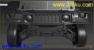 悍马模型 Hummer H1的图片